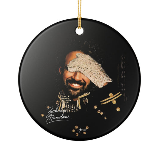 Zohran Jackson “Hee Hee Holiday” Ornament