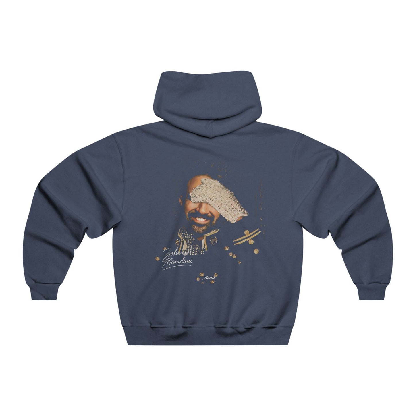 Zohran Mamdani 25 Tour Hoodie — Vintage Tour Pullover with Back Portrait Design