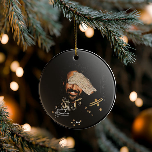 Zohran Jackson “Hee Hee Holiday” Ornament